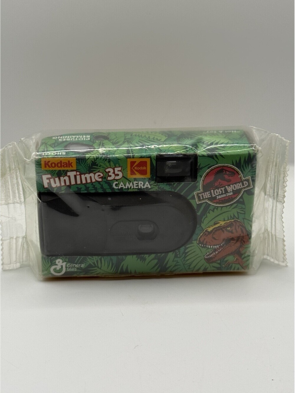 Kodak FunTime 35 Camera Jurassic Park Lost World T-Rex Dinosaur General Mills